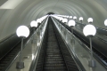 Станция метро Парк Победы - Наклонный эскалаторный ход